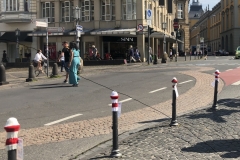 Pollermuetzen am Martinsplatz