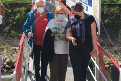 Familie Wingender beim Schiffsausflug